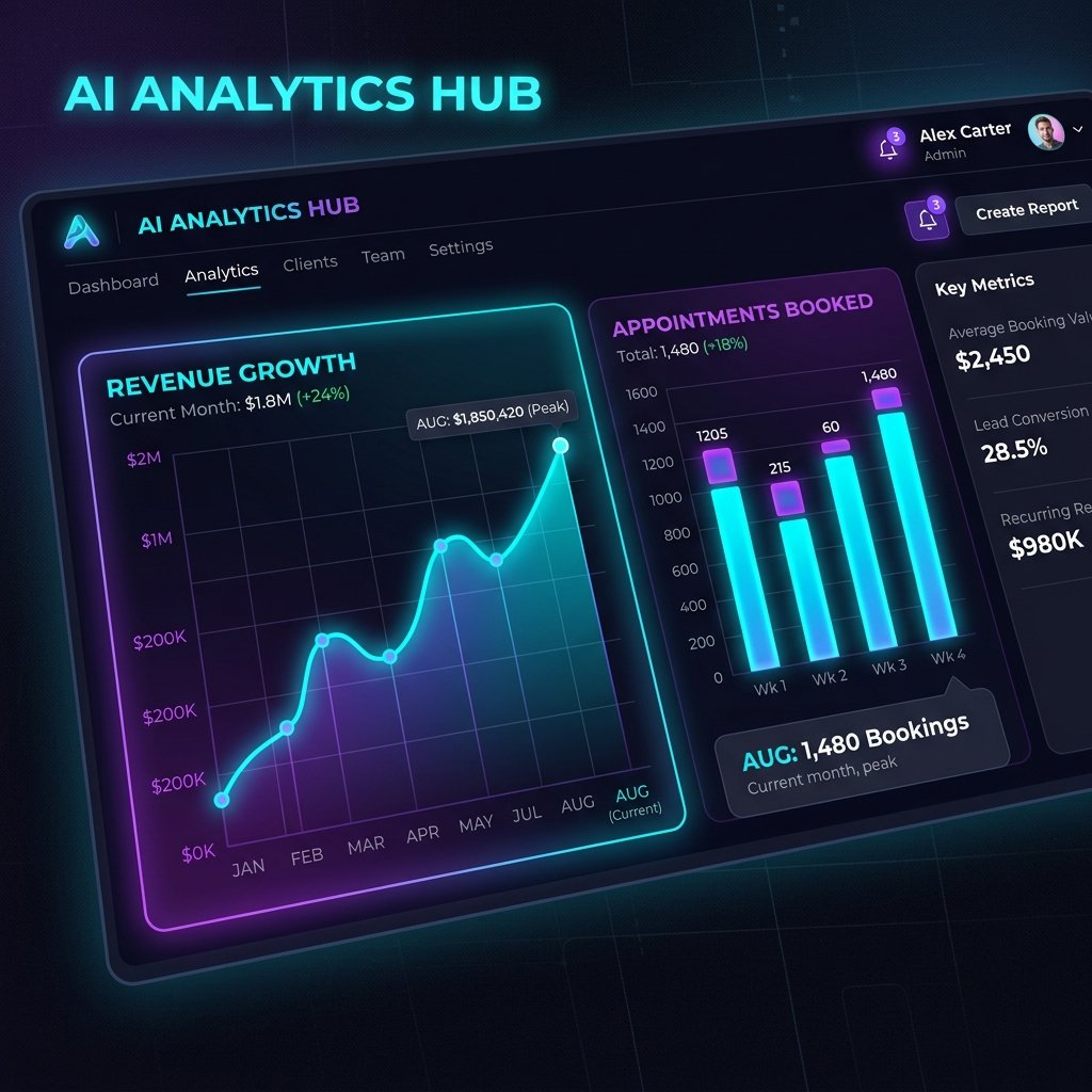 AI Analytics Growth Chart